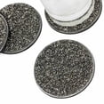 thumbnail image 4 of Luminous Coaster Set - Charcoal, 4 of 4