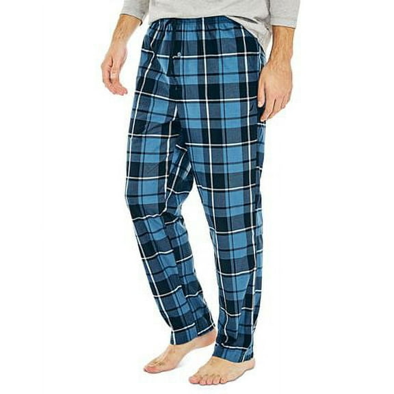 Nautica Sleepwear Mens Plaid Cozy Sleep Pant