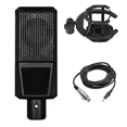 thumbnail image 4 of D241 Microphone à Condensateur Professionnel avec Support pour Micro pour Diffusion d'Enregistrements, 4 of 7