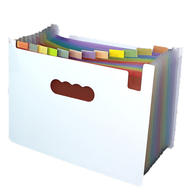 Accordian File Organizer,Expanding File Folder/Portable A4 Letter Size