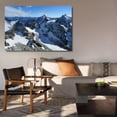 thumbnail image 6 of Alps Mountain Swiss Range Alpine Canvas Poster Bedroom Decor Sports Landscape Office Room Decor Gift,Frame-style,08x12inch(20x30cm), 6 of 8