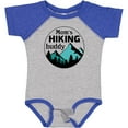 thumbnail image 3 of Inktastic Mom's Hiking Buddy with Mountains and Trees Boys or Girls Baby Bodysuit, 3 of 5