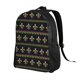 thumbnail image 2 of Easygdp Mardi Gras Fleur de Lis Mochila Versátil y Elegante: Comodidad, Almacenaje y Durabilidad para la Universidad, Trabajo, Viajes y Uso Diario, 2 of 8