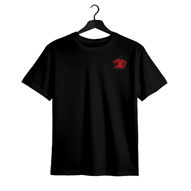 Men's Fuerza Regida Tour classic soft cotton round neck T-shirt - double-sided printing, red and Black graphic design, casual short sleeves T-shirt, suitable for all seasons, Menswear Top