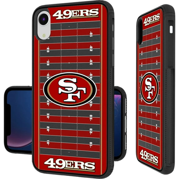 San Francisco 49ers iPhone Bump Case with Field Design