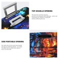 thumbnail image 3 of Fotbe Magical Stained Glass Castle Funda Protectora para Equipaje, Antirrayones y Resistente a la Suciedad, Compatible con Maletas de 18 a 32 Pulgadas-X-Large, 3 of 7