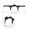 thumbnail image 3 of WOWTK Highway Peg Crash Bar Engine Guard fits for Harley Dyna Street Bob FXDB/I Fat Bob FXDF Low Rider FXDL/I Wide Glide FXDWG/I 2006-2017 Models with mid Control only, 3 of 4