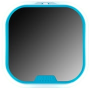 Five Star Locker Mirror + Locker Light, Teal, 4 1/2" x 4 1/2" x 7/8"