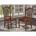 thumbnail image 2 of East West Furniture Dining Chair Mahogany, DOC-MAH-W, 2 of 6