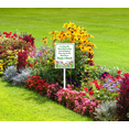thumbnail image 4 of Eveokoki Let's Keep The Flower Beds Please Stay On The Path & Grass Yard Sign with Stake 8x12inch Rustproof Aluminum Signs with Stake Outdoor Decorations Yard Supplies for Home Garden Lawn, 4 of 6