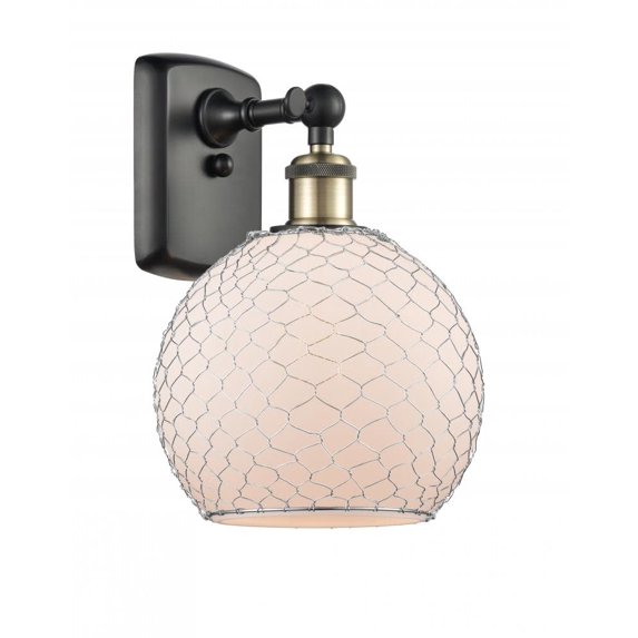 Innovations Lighting 516-1W Farmhouse Chicken Wire Farmhouse Chicken Wire 13" Tall