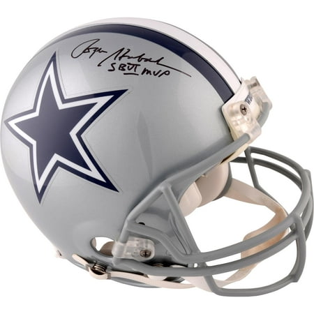 Roger Staubach Dallas Cowboys Autographed Riddell Pro Line Helmet with SB VI MVP Inscription - Fanatics Authentic