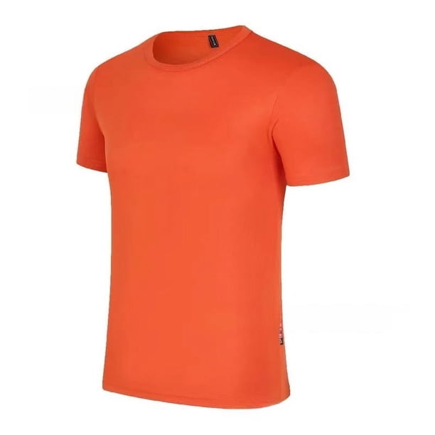Camiseta de seda de hielo de primavera/verano Camiseta de cultura de actividad Camiseta deportiva transpirable de manga corta Camiseta deportiva de manga corta