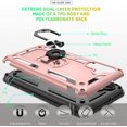 thumbnail image 3 of Galaxy A13 5G Case, Samsung A13 5G Case with HD Screen Protector, [Military-Grade] Magnetic Ring Holder Kickstand Shockproof Protective Phone Case for Samsung Galaxy A13 5G, Rose Gold, 3 of 14