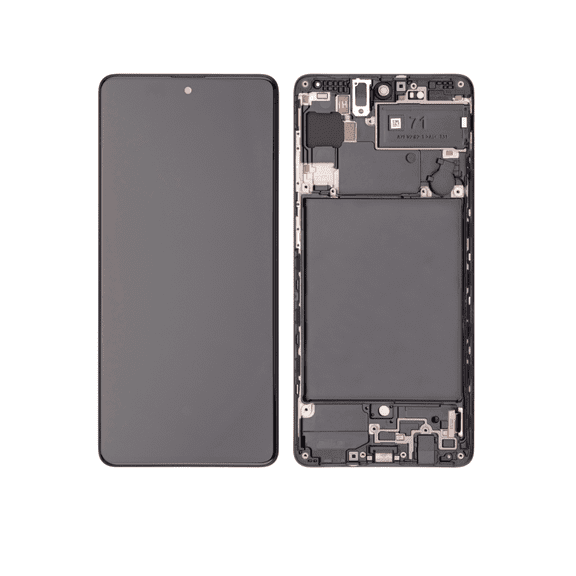 Replacement OLED Assembly With Frame Compatible For Samsung Galaxy A71 (A715 / 2020) (Premium) (All Colors)