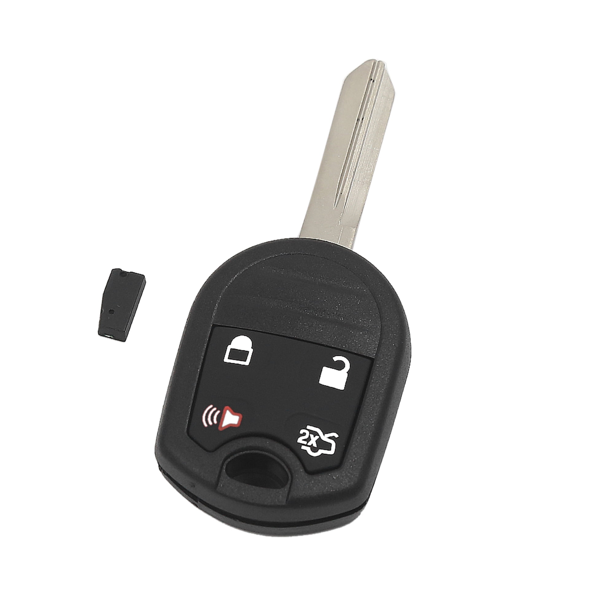 CWTWB1U793 5 Buttons 315 MHz Entry Remote Start Uncut Blank Car Ignition Key Fob Fit for Ford Edge Explorer Aupoko 2 PC Keyless Entry Remote Control 