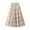 Beige, variant on RUTAYY Women A-Line Tulle Party Dinner Tutu Skirt Brown Stretchy High Waisted Flared Skirt Solid Color Flowy Swing Pleated Beach Skirts
