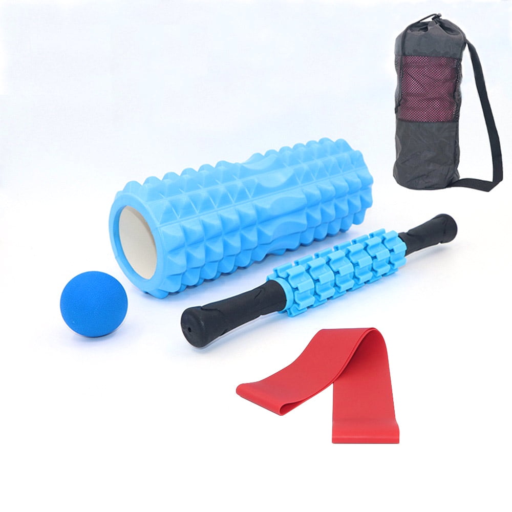 5 In 1 33mm Foam Muscle Roller Massage Ball Set For Yoga Sports Women Fitness Workout Muscles