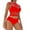 Red, variant on TJAZFJPA Sexy Lingerie See Through Top Ladies Sexy Underwear Fishnet Tight Fitting Solid Color Net Dress Package Skirt Sexy Lingerie Bra and Thong Set Valentines Day Lingerie for Women Sexy