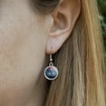 thumbnail image 3 of Vampire Demon Blood Moon Fantasy Novelty Dangling Drop Charm Earrings, 3 of 5