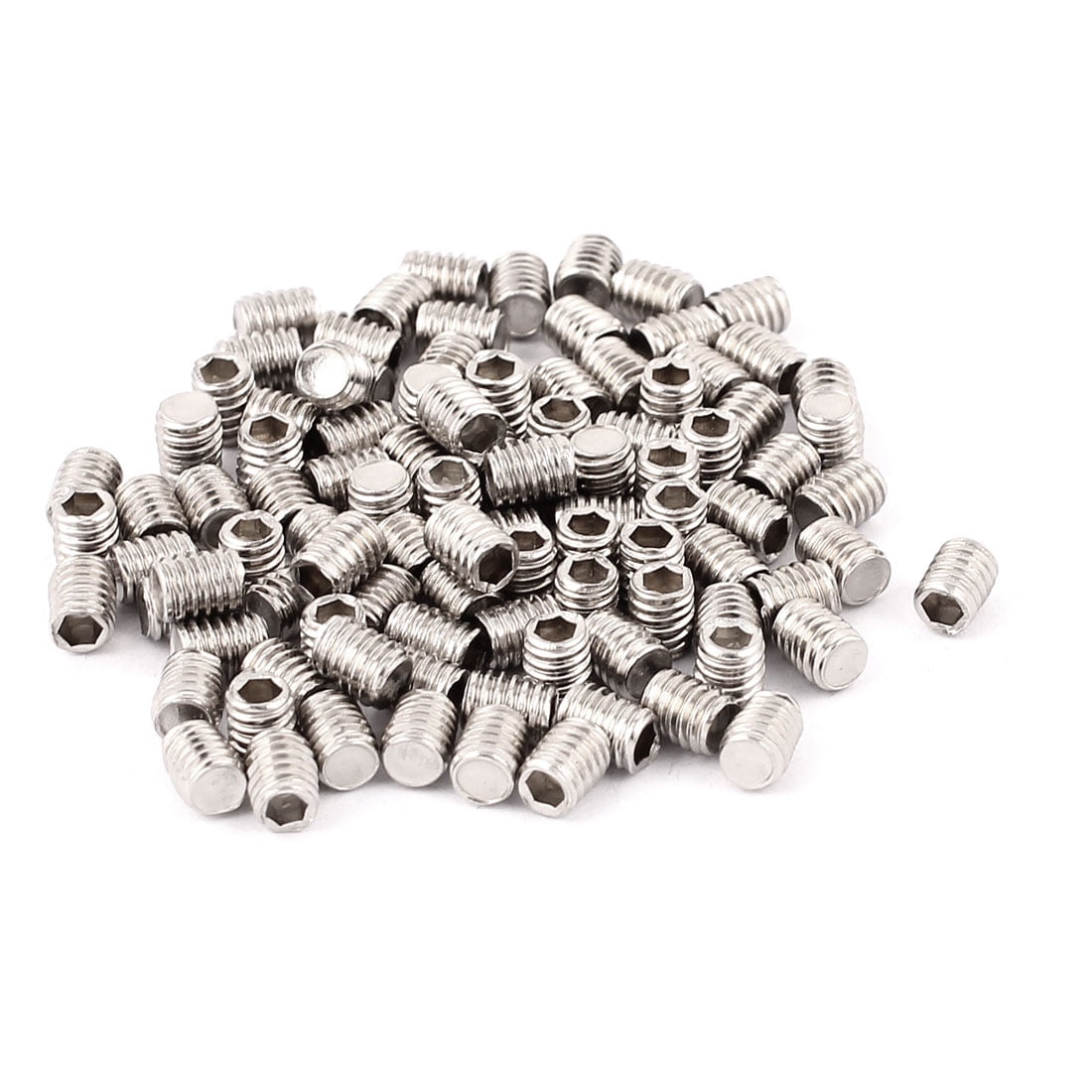 4mm A2 Stainless Steel Cup Flat Cone Point Grub Set Screws Assortment 200pcs M4 4mm A2 Stainless Steel Cup Flat Cone Point Grub Set Screws Assortment 200pcs M4