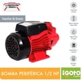 thumbnail image 3 of Bomba Periférica Igoto PKM60 1/2 HP Monofasica 127V, 3 of 4