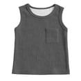 thumbnail image 3 of MEZZALL T-Shirts Boys Tank Tops Sleeveless Crew Neck Undershirts Kids Basic Tank T Shirts With Pockets Casual Athletic Tee Cute Dailywear, 3 of 5