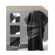 thumbnail image 3 of Tijeras  Xtellar Barbero Profesionales Estilistas Para Cortar Cabello Color Negro, 3 of 5