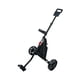 thumbnail image 4 of Carrito de golf para empujar, carrito para bolsas de golf, carrito para tirar de bolsas de golf para exteriores, carrito de golf profesional compacto Negro, 4 of 8