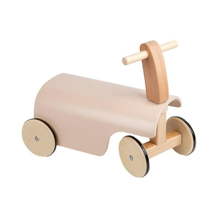 Baby Wooden Ride On Toys with Wheels Sturdy Baby s for 12 Months Boys Pink Walmart
