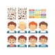 thumbnail image 2 of Actividad de aprendizaje socioemocional para niños, juegos de expresión facial, juegos de caras tristes educativos para coche en interiores, avión, 2 of 8