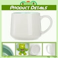 thumbnail image 3 of Jimin Cute Frog Mug,3D Animal Ceramic Coffee Tea Cup,Graduation Birthday Gifts Valentines Mothers Day Easter Christmas for Women Men Mum Her Girl Boy Kid Teacher Friend, 3 of 8