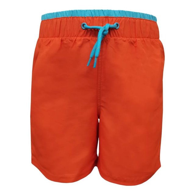 Traje de Baño Ocean Pacific Talla 6 con Detalles en Azul Liso Naranja