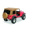 Bestop Supertop Classic Replacement Soft Top Jeep 76-95 CJ7/Wrangler; No doors included; Tinted side and rear windows 54599-37