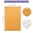 thumbnail image 2 of Uxcell Faux Leather 1 Yards Length 1mm Thick PU Leather for Sofa Bags DIY Crafts, Orange, 2 of 6