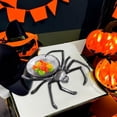 thumbnail image 4 of Fanshiluo Halloween Spider Shaped Bowl Candy Basket Snack Tray Kids Halloween Party Table Decorations, 4 of 6