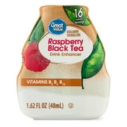 Great Value Raspberry Black Tea Drink Enhancer, 1.62 fl oz