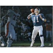 Phil Simms New York Giants Autographed 16" x 20" Super Bowl XXI vs. Broncos Spotlight Photograph with "SB XXI MVP" Inscription - Fanatics Authentic Certified
