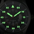 thumbnail image 2 of Deyuer Military Men Stainless Steel Luminous Dial Date Display Luxury Sport Wrist Watch, 2 of 8