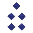 thumbnail image 1 of Guardurnaity Pañuelo para hombre, ropa a juego, toalla de mano pequeña de poliéster, bolsillo transpirable de negocios, cuadrado, de viaje, azul Type2 NO2, 1 of 6