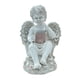 thumbnail image 2 of Esculturas de luz solar de jardín, estatua de resina, estatuilla de jardín artístico, estatua de decoración de jardín, ornamento de estatua decorativa Chico Macarena Estatuilla de ángel, 2 of 7