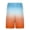 Sky Blue, variant on Gradient Graphic Beach Shorts for Men Colorful Summer Beach Workout Elastic Lightweight Casual Shorts with Pocket Sky Blue