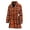 69, variant on Orange Buffalo Plaid Women Bathrobe One Size Univeral Fits, Checkered Caro Plaid Tartan Fashion Lightweight Plush Fleece Long Robe For Women