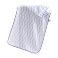 thumbnail image 2 of WDOBM Reusable Washcloths, Unisex Striped Coral Fleece Bath Hair‑Drying Towel, Highly Absorbent Quick Dry Machine Washable, Lightweight Sport Towels for Travel Fitness, 2 of 6