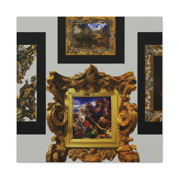 Lively Harpsichord Symphony - Canvas