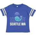 thumbnail image 3 of Inktastic Seattle Washington Cute Whale Travel Boys or Girls Toddler T-Shirt, 3 of 5