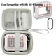 thumbnail image 3 of Accesory JCHPINE Funda de silicona y funda rígida de viaje para altavoz Bluetooth ultraportátil JBL Go 4, 3 of 7