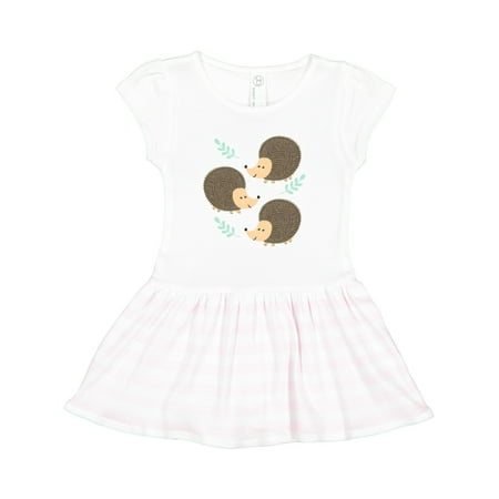 

Inktastic Hedgehog for Girls Gift Toddler Girl Dress