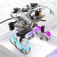 thumbnail image 4 of Btafrte RGB Gamepad Anti-Wear Rocker Juegos con cable Manija Accesorios para juegos para PS Switch, 4 of 9