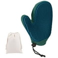 thumbnail image 2 of Luioepy Clearance Blue two-in-one pet depilation gloves 2 In 1 Cat Hair & Pet Remover Glove Dog Grooming Glove Brush For Shedding Massage Efficient Pet Hair Remover For Couch Carpet [With Storage Bag], 2 of 9